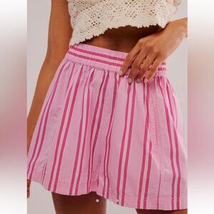 Get free striped pull on shorts